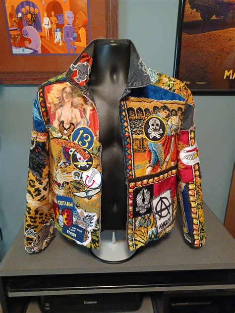 lost boys marko jacket replica|lost boys patchwork jacket.